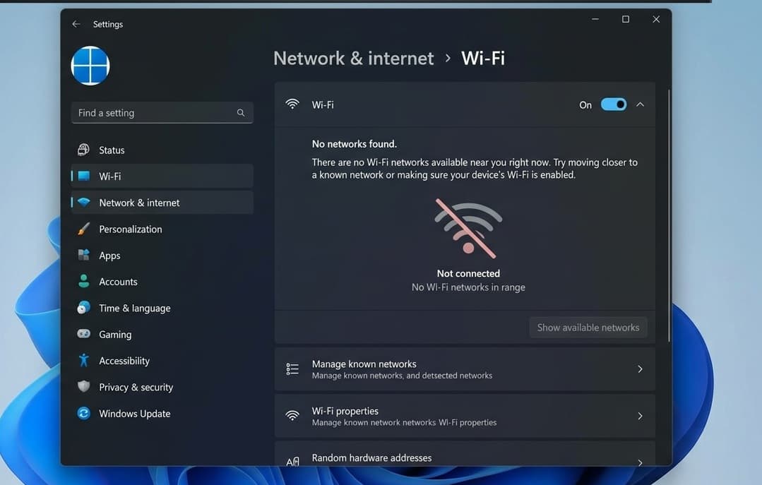 Windows Internet Modem Router Troubleshoot Wi-Fi Connectivity Issues on Windows 11 | Updated 2026
